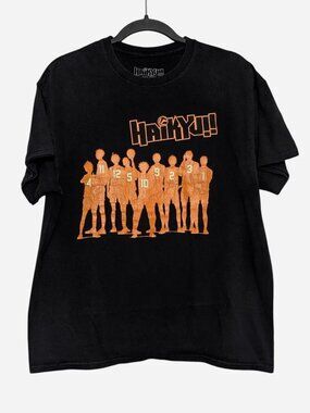 Official Haikyu!! Crunchyroll Karasuno Team Silhouette Graphic Tee